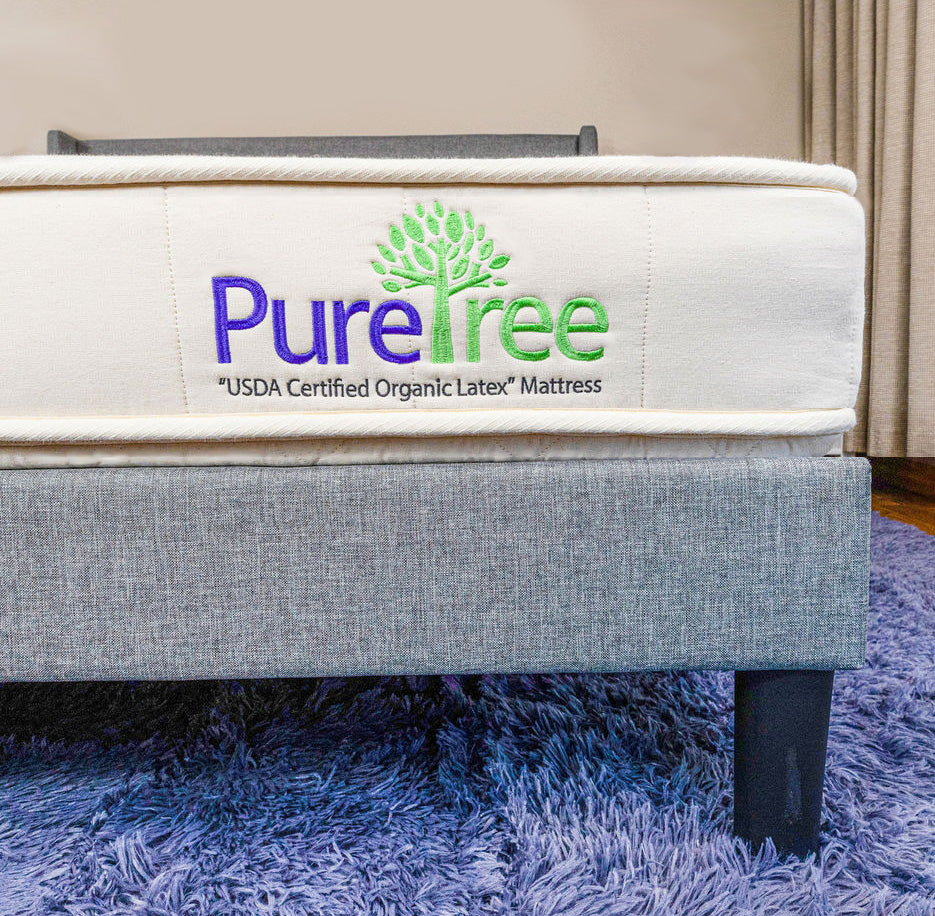 PureTree "USDA Certified Organic Latex" Mattress 7.2 Inch - PureTree